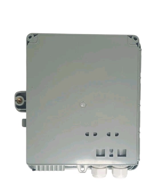 12-Core FTTH Fiber Distribution Box, IP65, 12-Port, Indoor/Outdoor Optical Fi…