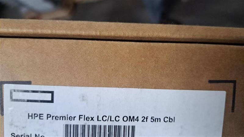 QK734A HPE PREMIER FLEX LC/LC MULTI-MODE OM4 2 FIBER 5M CABLE