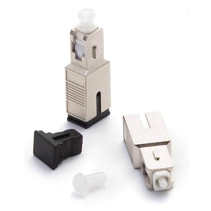 2pcs 0~30dB SC/UPC Simplex Fiber Optic Attenuator Metal Male to Female Adapter