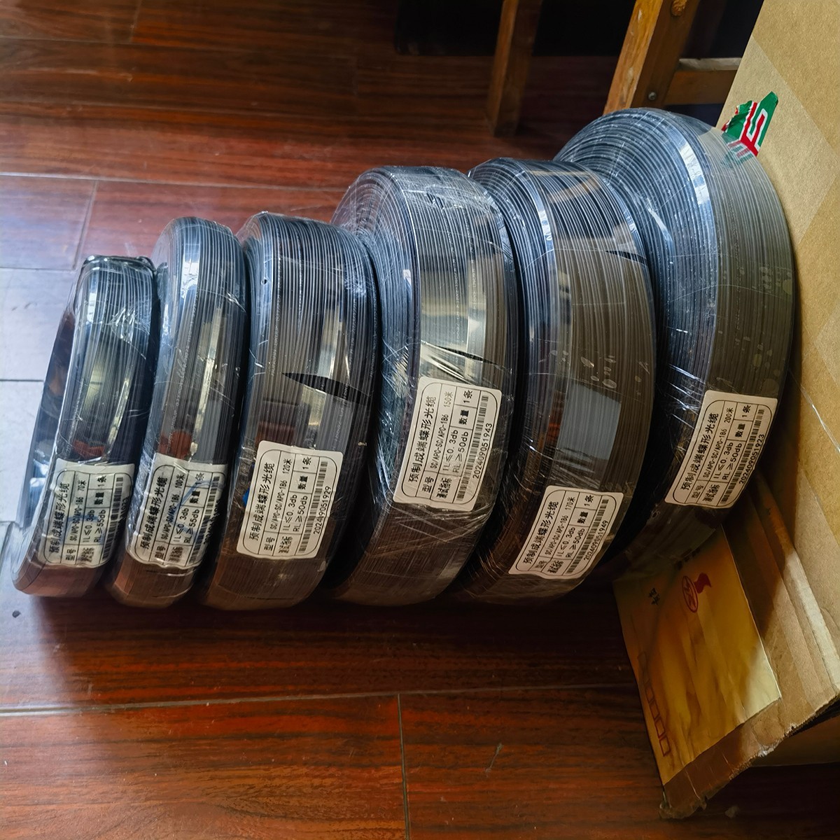 SC/APC-SC/APC Outdoor Drop Fiber Optic Cable 20M-100M Single Mode