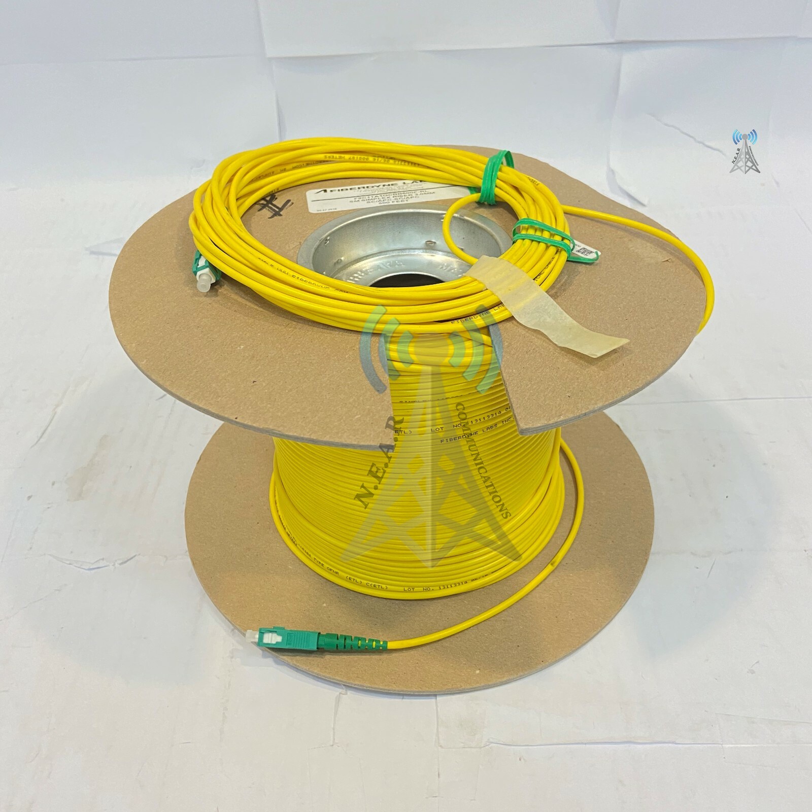 Fiberdyne Labs, F9C11A1GCBB600F-RL, SC/APC-SC/APC, 3.0mm, 500FT *RH042220