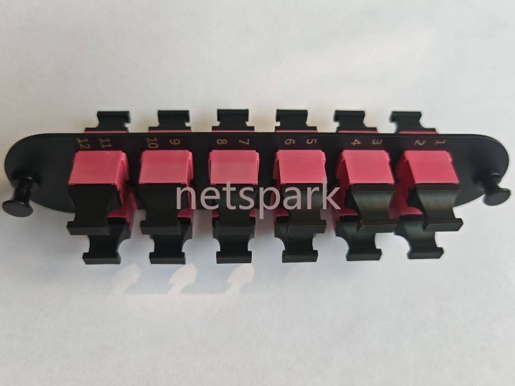 for Corning CCH-CP144 Fiber Adapter Panel MPO male/female OM4 8/12/24 Core