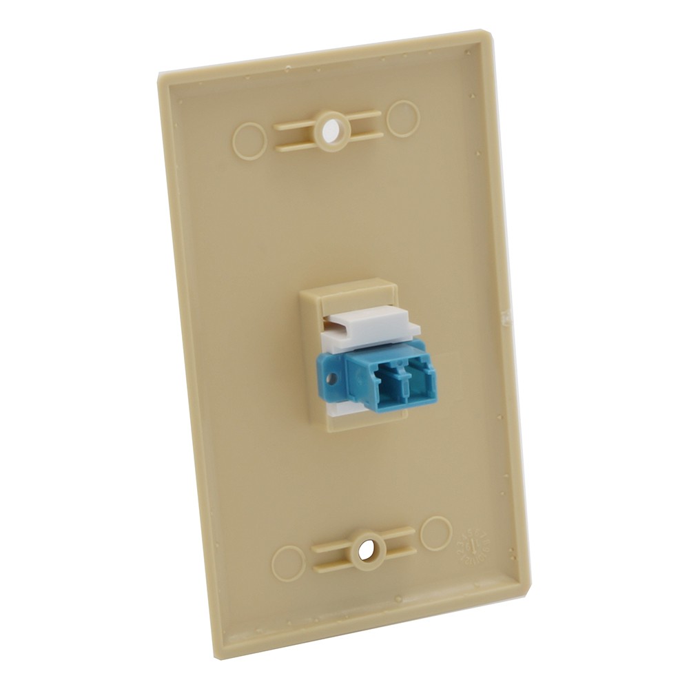 10 Pack of Keystone Jack LC/UPC Singlemode Duplex Blue