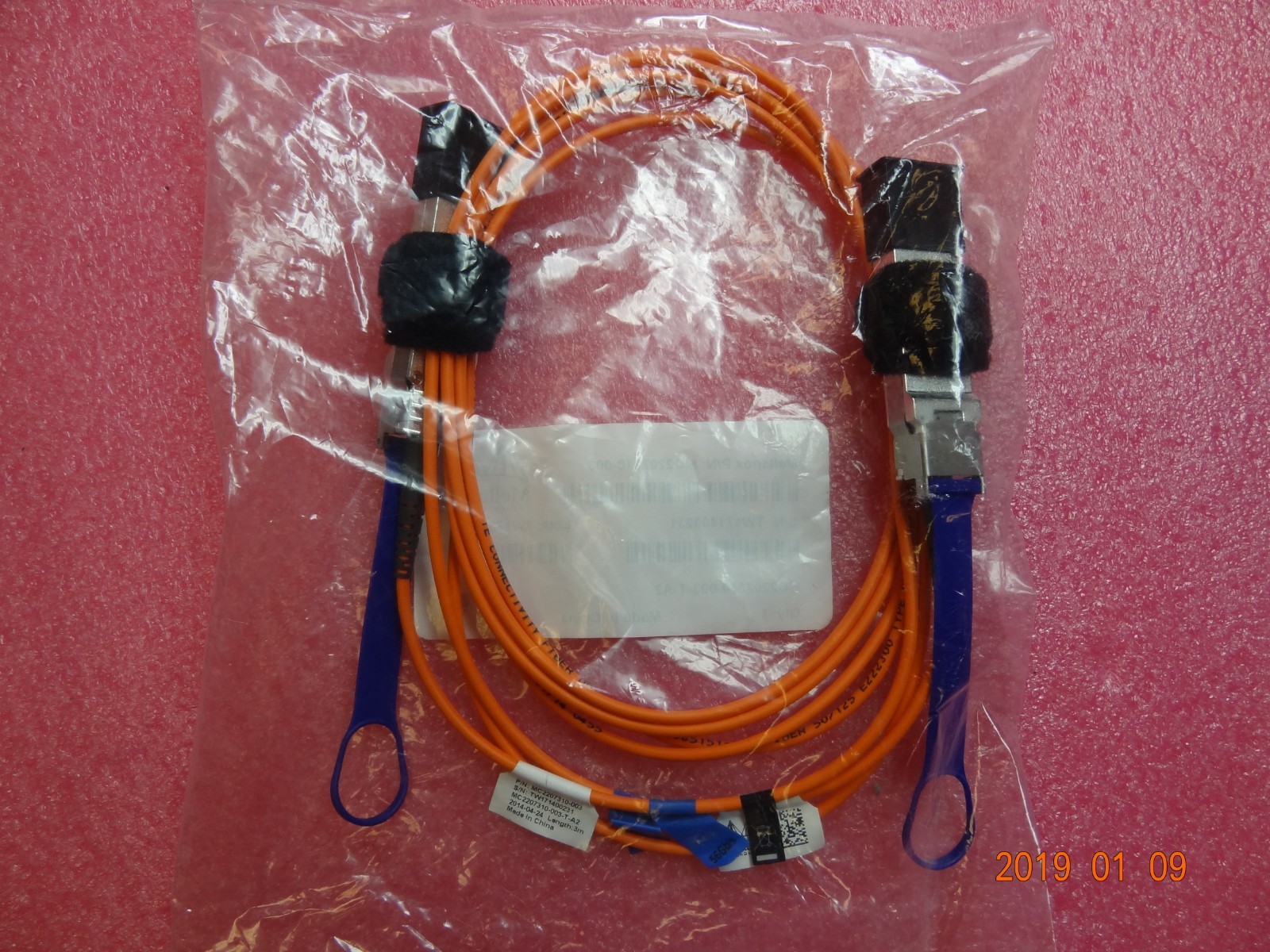 Mellanox MC2207310-003 3m Active Fiber Cable 56Gb/s #T515