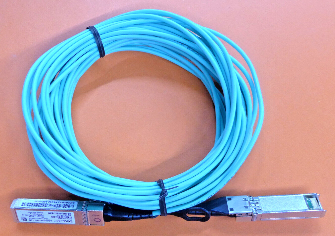 Genuine Dell 10M 25G SFP28 Fiber Optic Cable 5CMT2