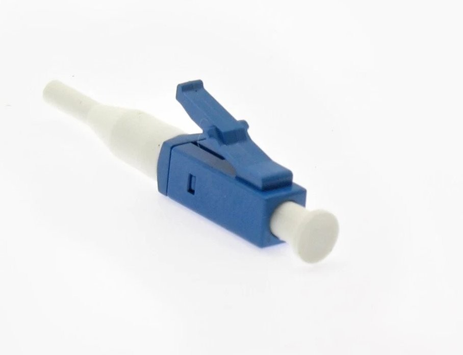 10 Pcs LC/UPC Simplex 0.9mm Singlemode Fiber Optic Optical Connector Adapter