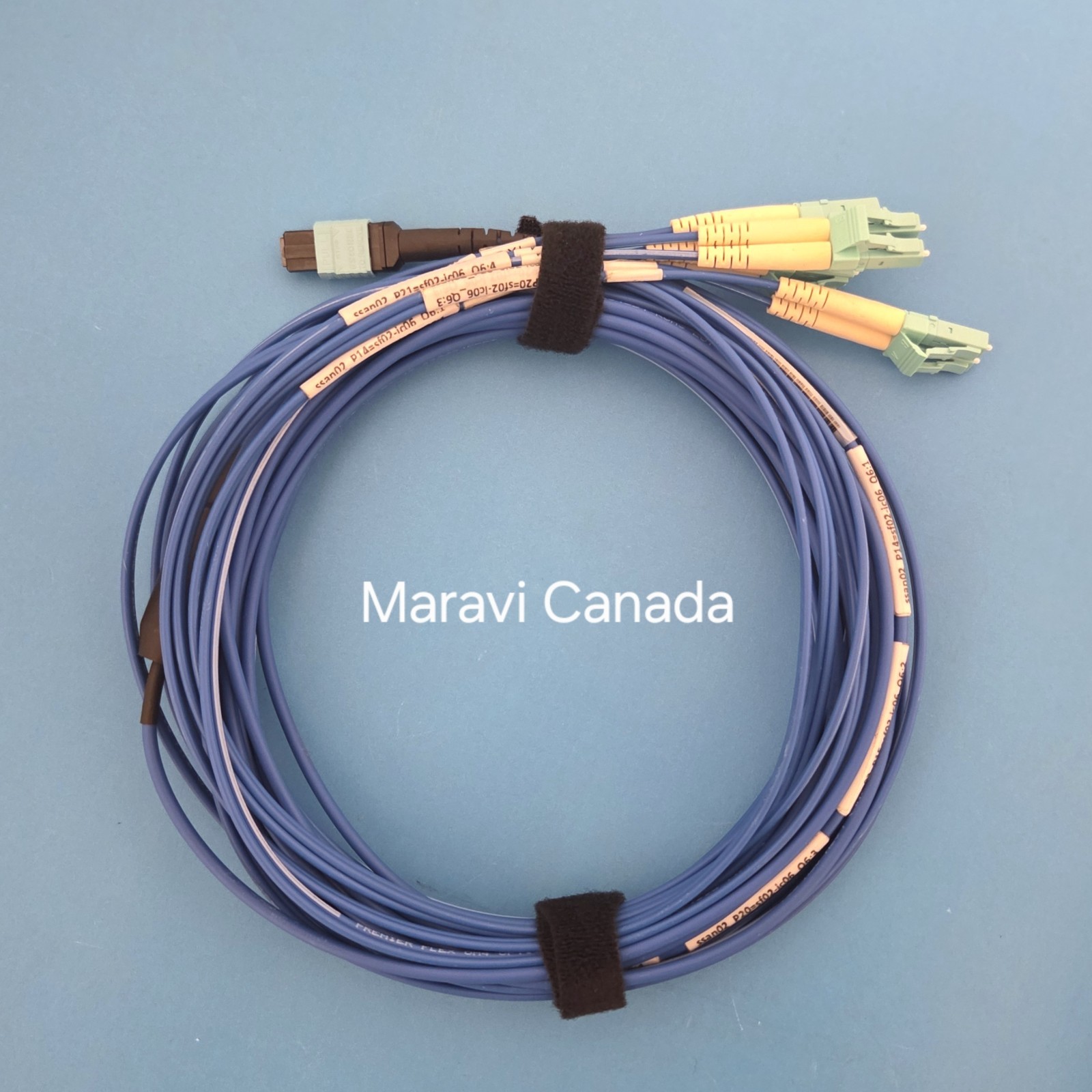 HP HPE MPO to 4 x LC 5M 5-meter Breakout Splitter Fibre Cable 800867-001 K2Q46A