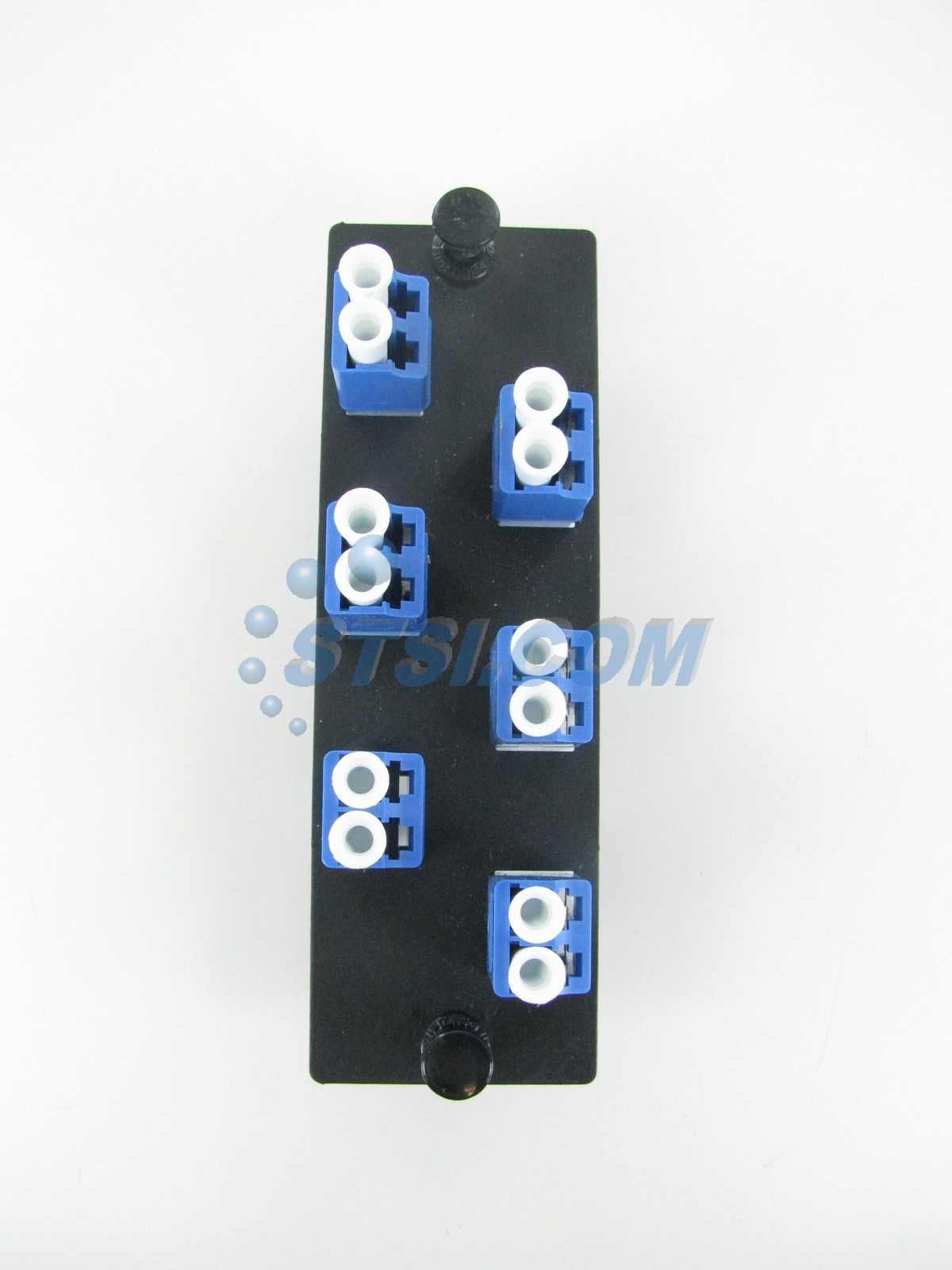 Panduit FAP6WBUDLCZ Fiber Panel w/6 LC Duplex Singlemode Adapters Blue ~STSI