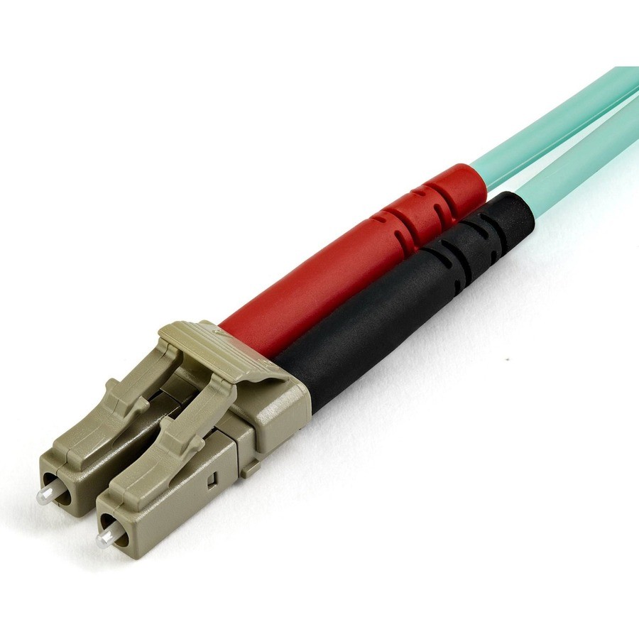 StarTech 450FBLCLC7 7m OM4 LC to LC Fiber Optic Cable Aqua