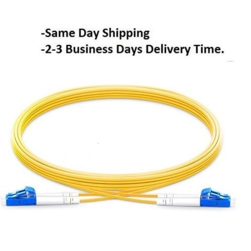 LC-LC 9/125 Singlemode Duplex Fiber Patch Cable, 1M, Fiber Cable single mode-97