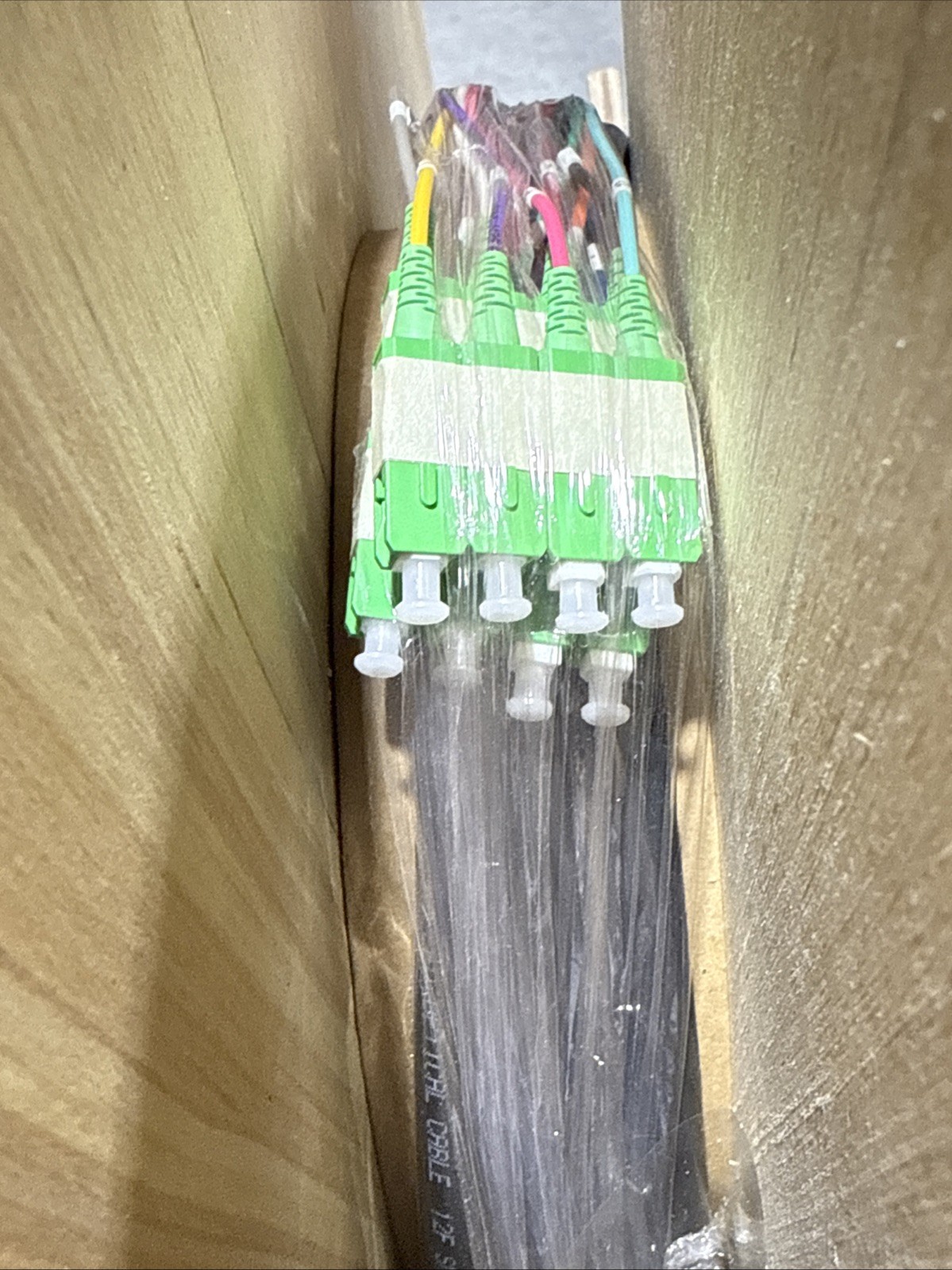 Suttle Riser Cables (OFNR rated) 12F LT I/O SCA 1000FT, Part# SFCA-12IL1000F New