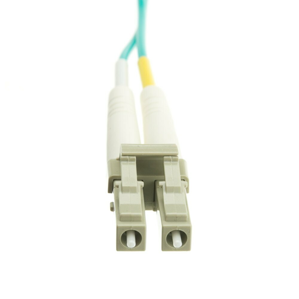 10gigabit 10meter (33ft) aqua green Fiber Optic Cable duplex multimode 50/125