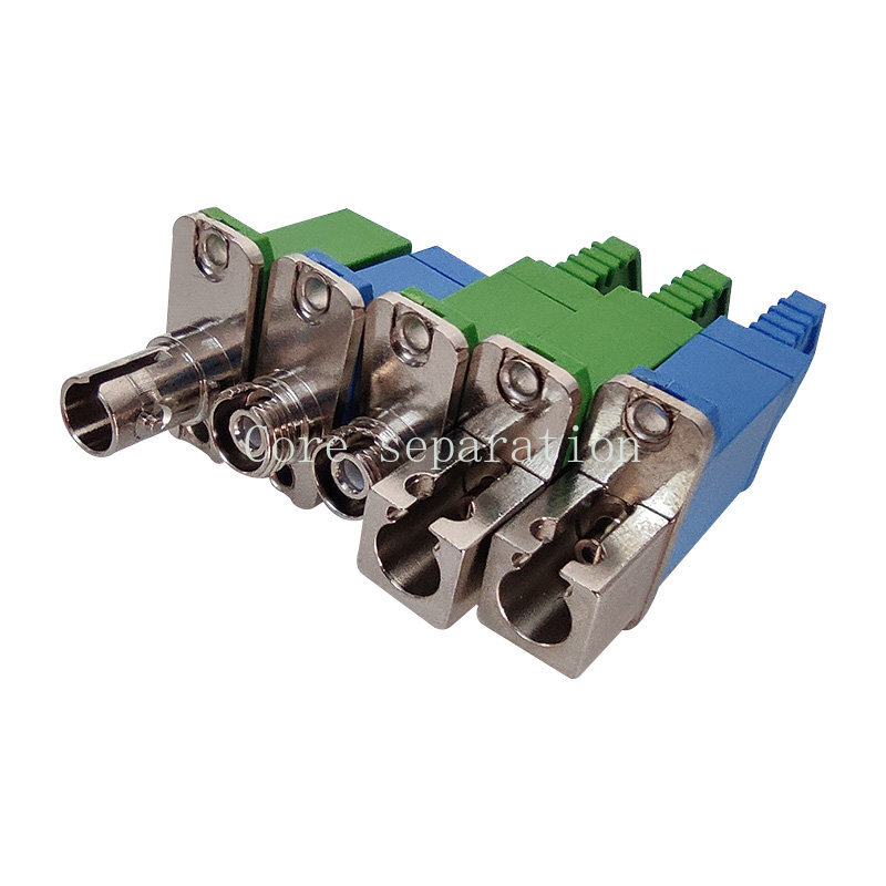 E2000 to FC SC LC ST UPC APC Adapter Fiber Optical Coupler Flange Converter
