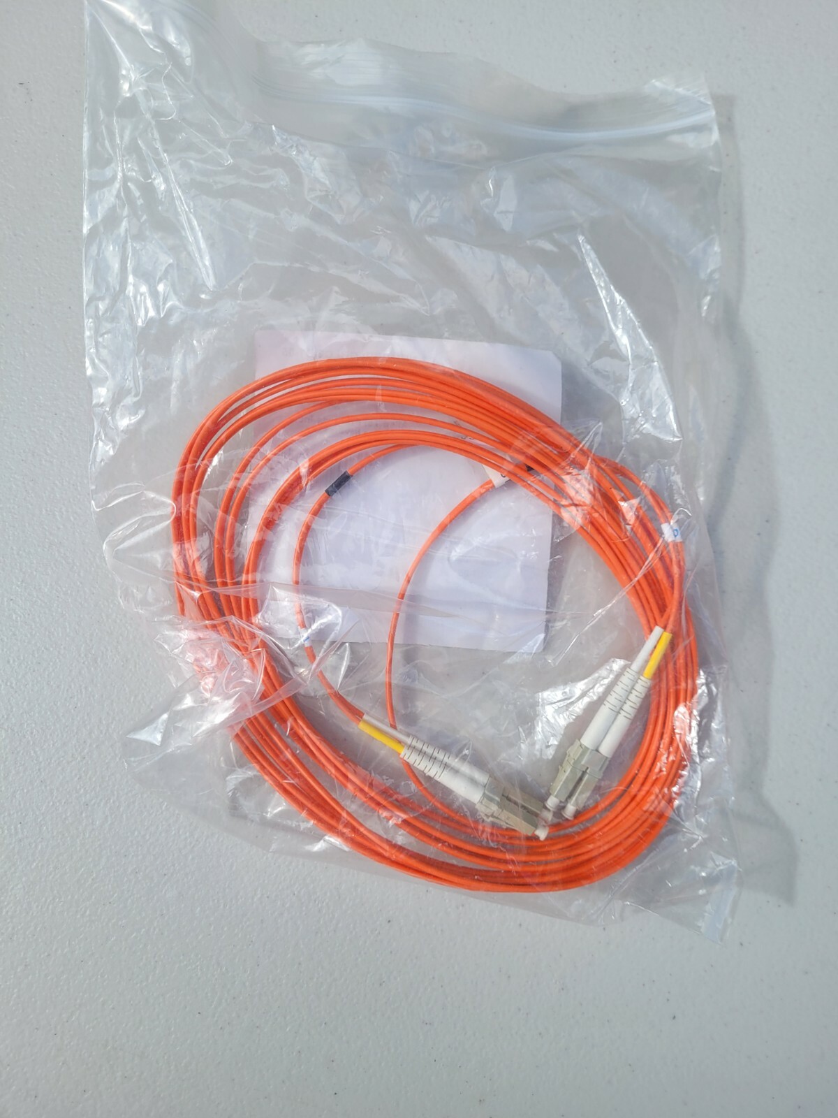 NEW ALLEN TEL GBLC2-D1-05 Singlemode Duplex LC to LC Fiber Optic Patch Cable 5 M