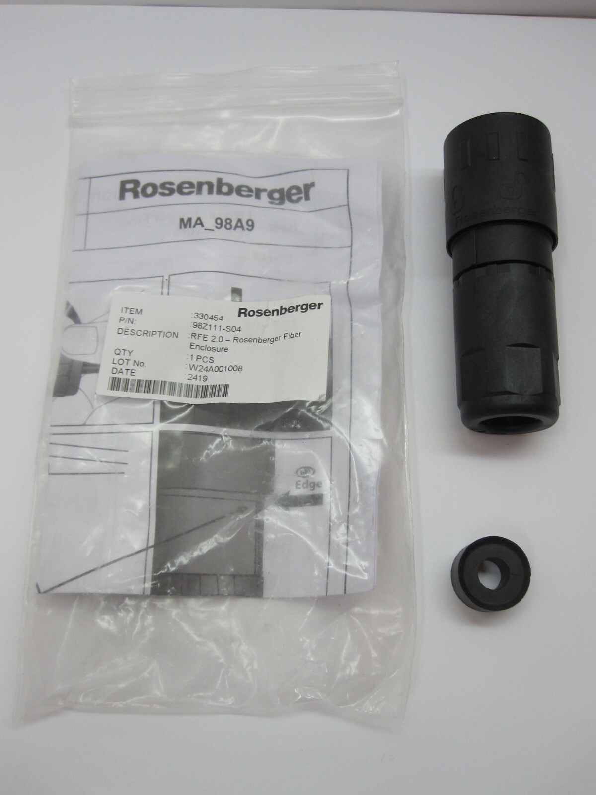 Rosenberger 98Z111-S04 RFE 2.0 FIBER ENCLOSURE WATERTIGHT UV RESISTANT – 330454