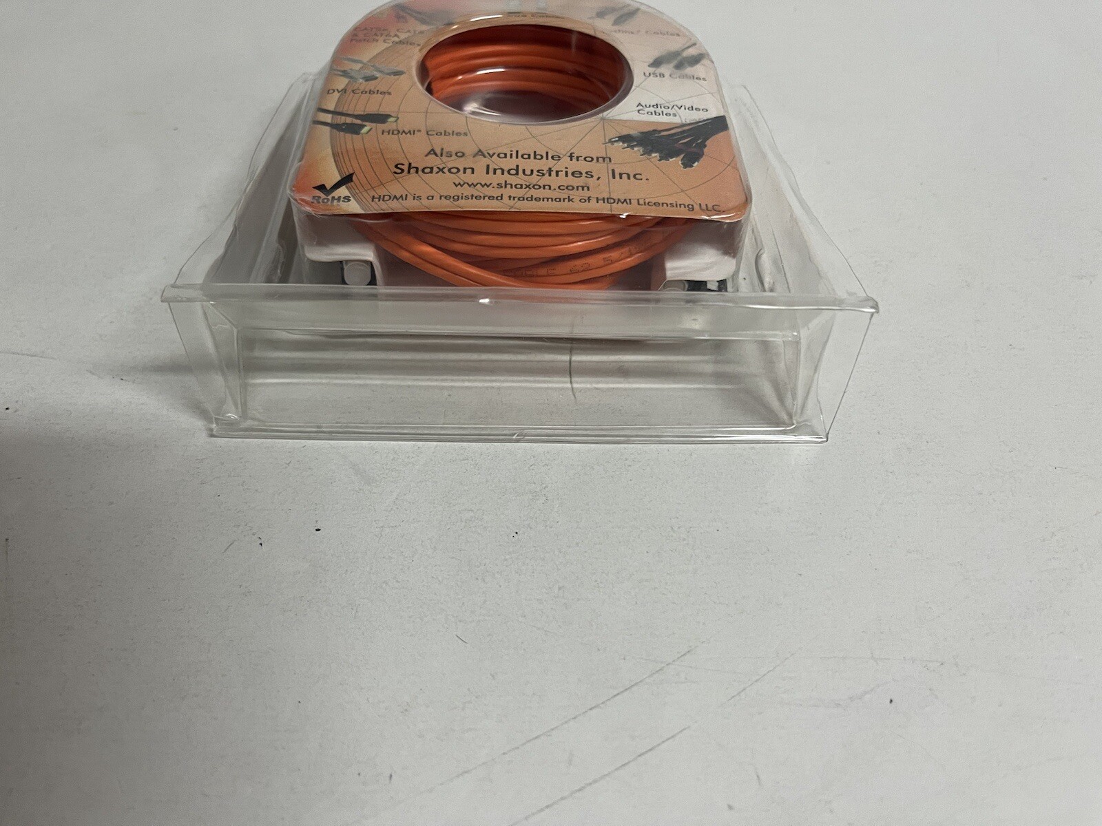 Fiber Optic Patch Cord SSC-SC FCSC Shaxon Duplex Multimode 62.5/125 5 Meters NEW
