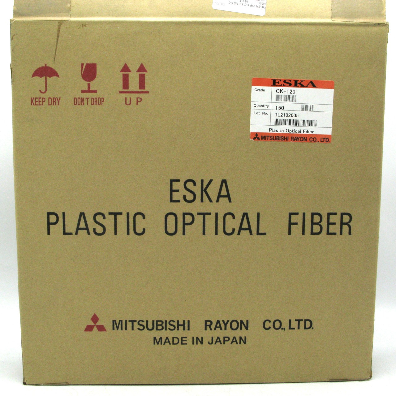 Eska CK-120 High-Performance Plastic Optical Fiber Cable, 30ft