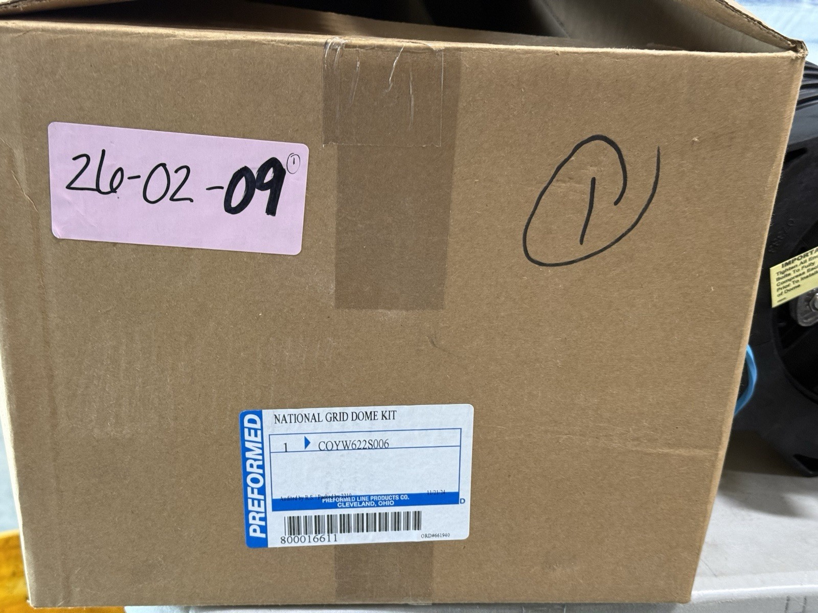 PLP Coyote Dome Closure Kit 6.5″ x 22″ COYW622S006 – New