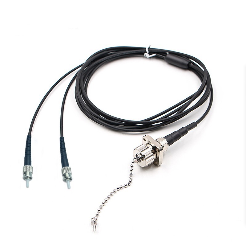 1m-50m Armored Fiber Jumper 2 cores ODC-LC SC FC ST TPU singlemode outdoor Cable