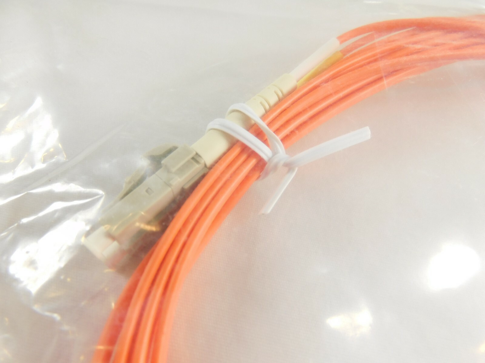LC-SC 50/125 DX50LCSC2.0mm-03M Corning Fiber Patch Cable – 3 Meters – LOT OF 3