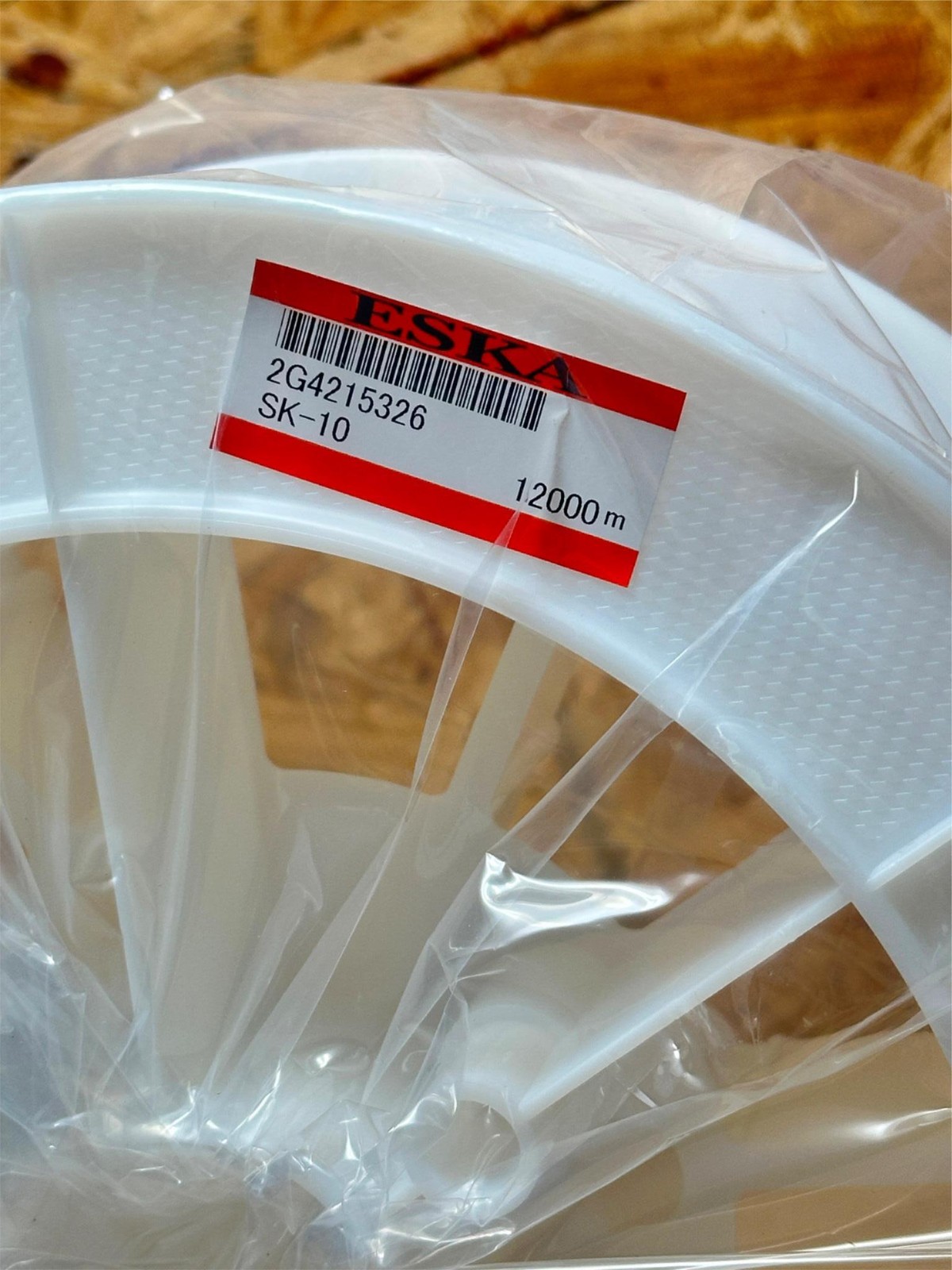 12000m ESKA SK-10 High-Performance Plastic Optical Fiber, 0.25 mm Diameter