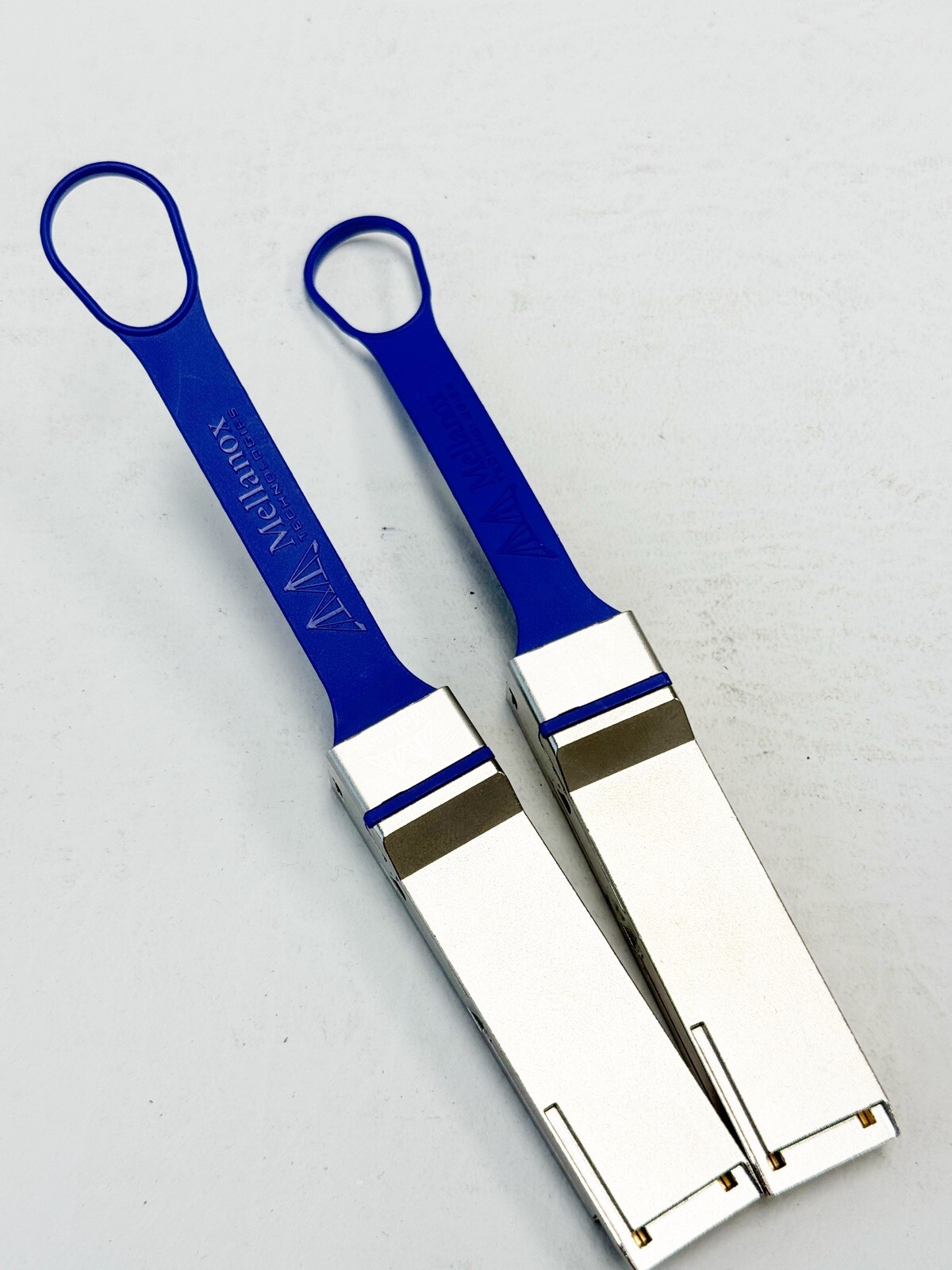 AS/IS Set of 2 MELLANOX MFA1A00-C010 100GbE QSFP 10M Transceivers