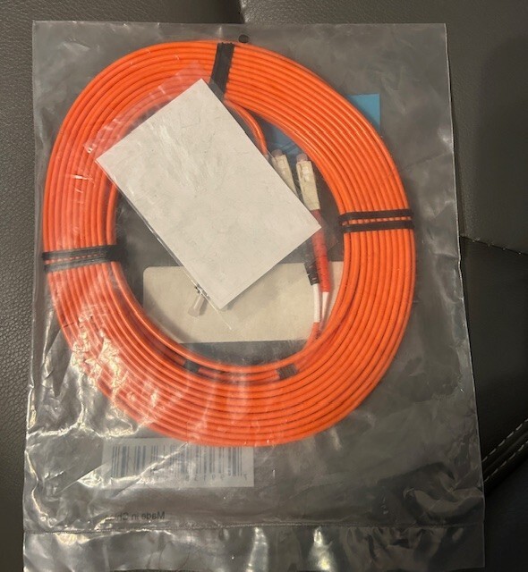 ⭐️⭐️⭐️⭐️⭐️ Allen Tel 10M SC/ST Fiber Optic Patchcord GBSTC-D2-10 pack of 5