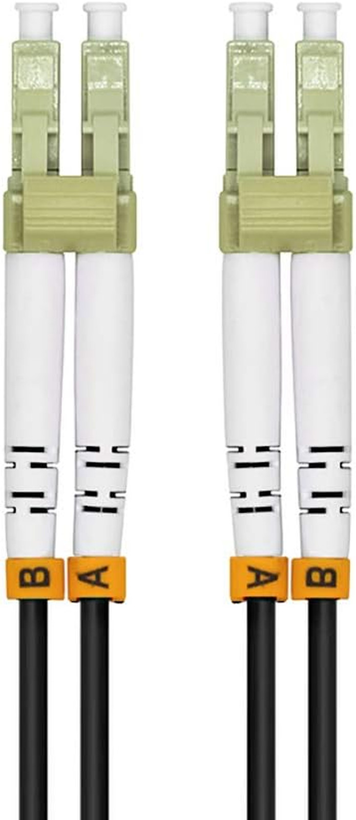 75M LC to LC 10G OM3 Outdoor Armored Duplex Fiber Optic Cable Jumper