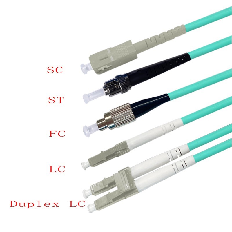 40M LC-LC DUPLEX 10 GIGABIT OM3 50/125 MULTIMODE Armored FIBER OPTIC PATCH CABLE