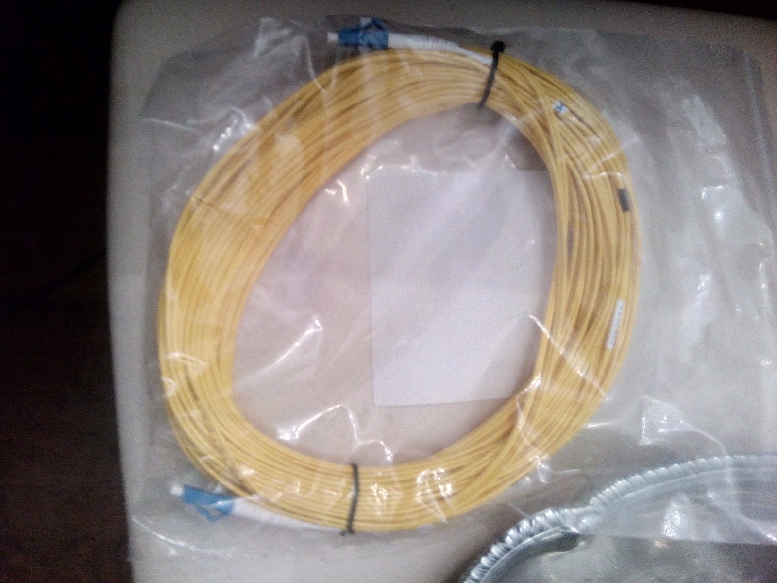 ALLEN TEL GBLC2-D1-20 Fiber Optic Patch Cord CL to CL DUPLEX SM 9/125 20M