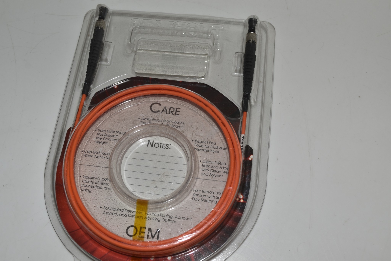 THORLABS M38L02 SINGLE MODE & MULTIMODE FIBER OPTIC PATCH CABLES – NEW (LWP17)