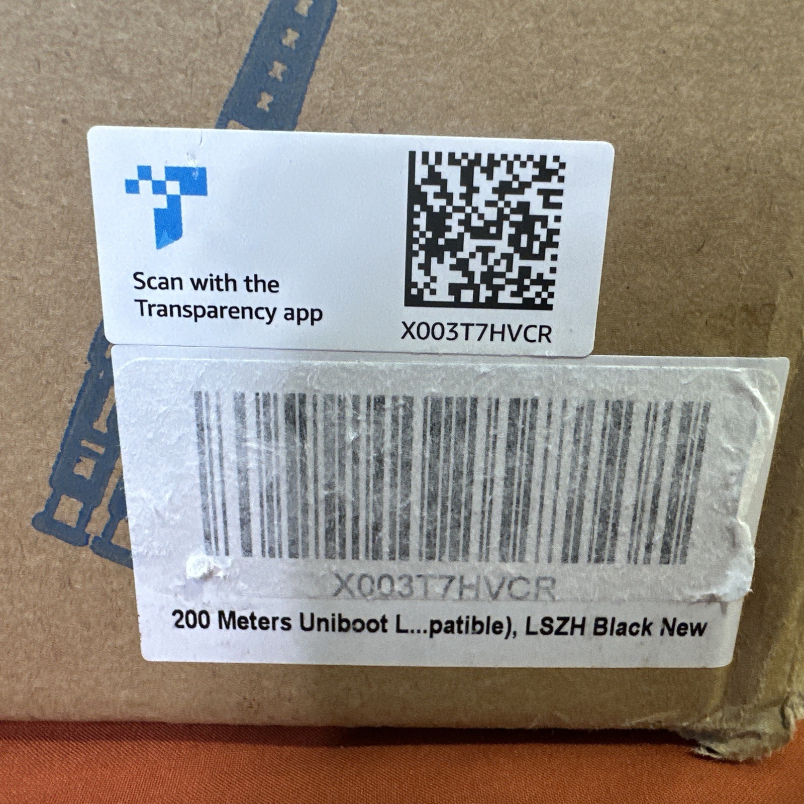 200M/656Ft Uniboot LC to LC Outdoor Armored Fiber Patch Cable with Pulling Eye