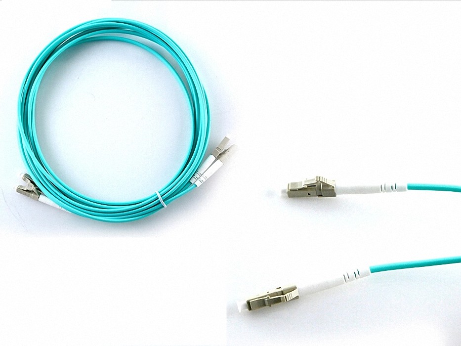 50M LC-LC DUPLEX 10 GIGABIT 50/125 MULTIMODE FIBER OPTIC CABLE OM3 [M3]