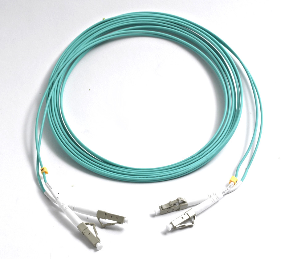 50M LC-LC DUPLEX 10 GIGABIT 50/125 MULTIMODE FIBER OPTIC CABLE OM3 [M3]