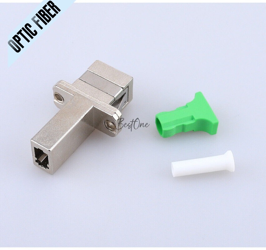 2Pcs LC to SC FC ST UPC APC Optic Fiber Connector Coupler Optical Fiber Adapter