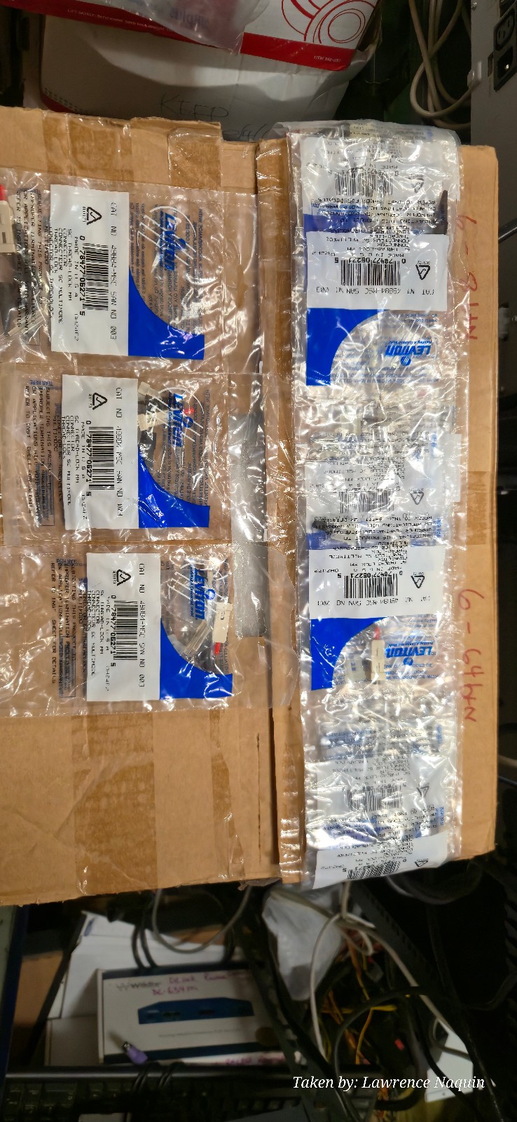 LOT of Assorted Fiber Whips – PatchCords – Thread Lock SC Connectors