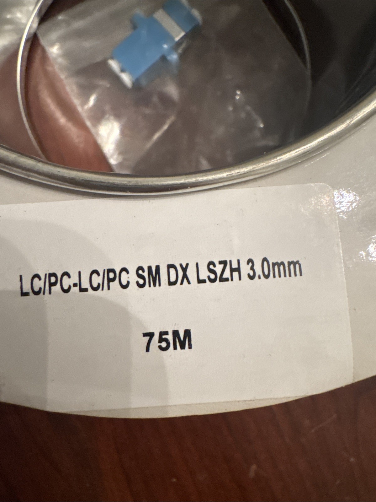 Yutianhome 250ft/75m LC to LC Armored Outdoor Fiber Optic Cable,