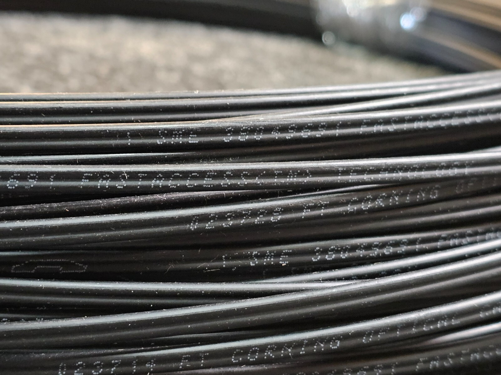 Corning Fiber Optic Cable Black 1F FDRP SCAOPT/XXX 300FT SME 38049691