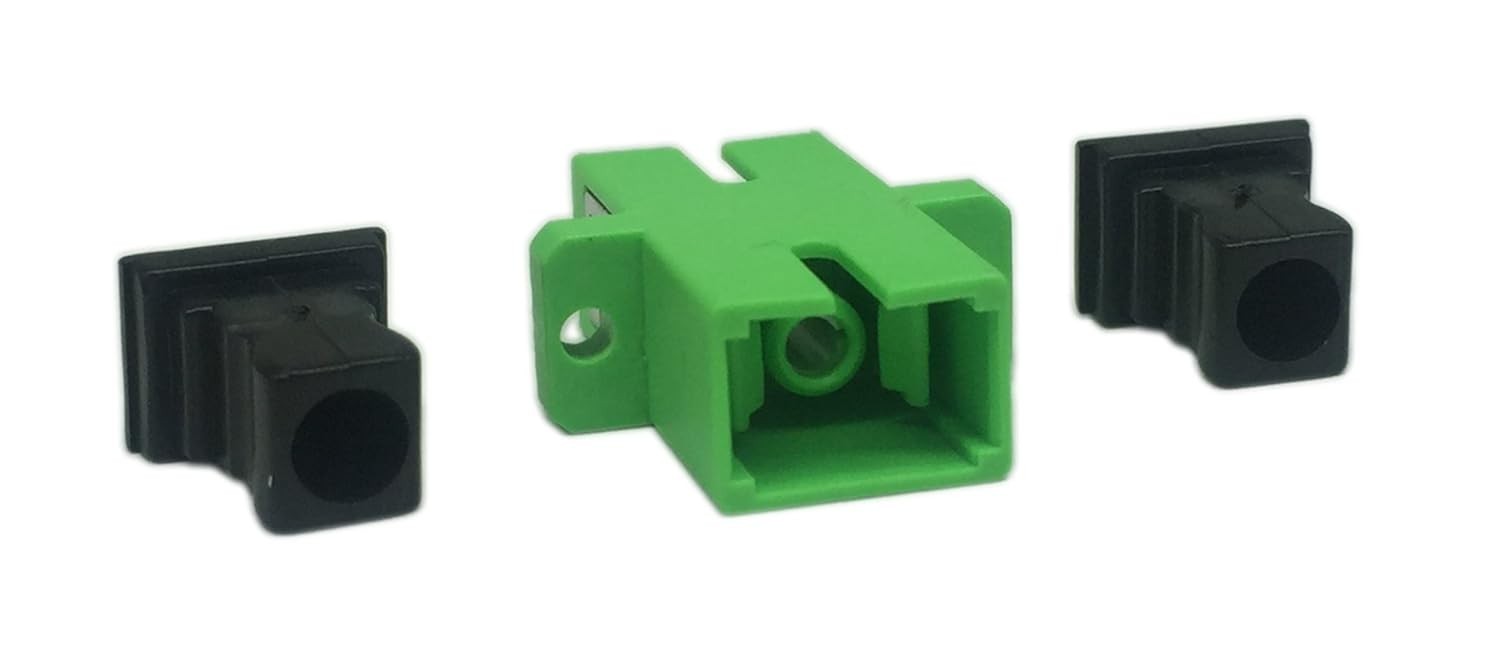 SC Fiber Optic Adapter Female to Female APC Simplex Single Mode Fiber Optical…