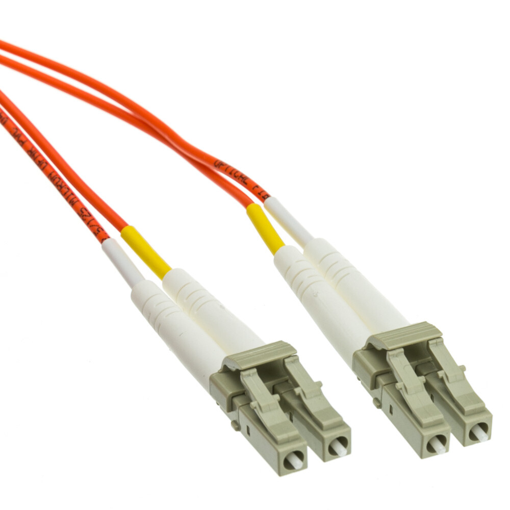 5 PACK LOT 20m LC-LC Duplex 62.5/125 OM1 Multimode Fiber Patch Cable Orange 65FT