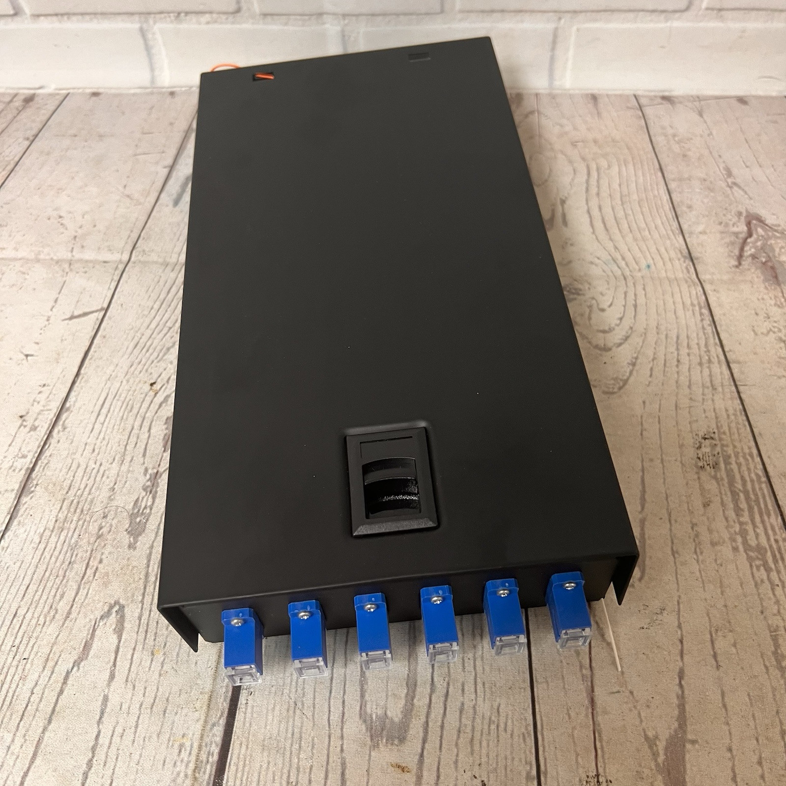 6 port sc singlemode fiber optic wall mount enclosure box splicing LGX Panel Cab
