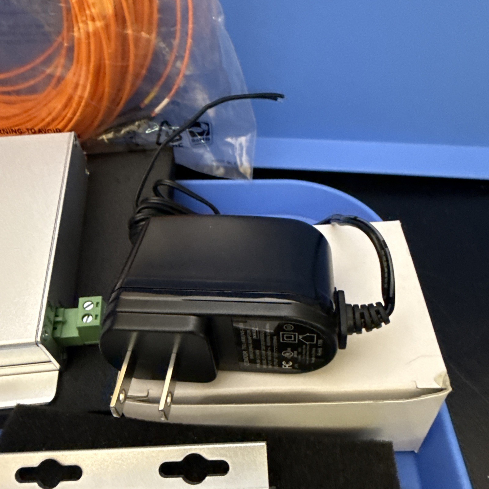 COMMNET DEVICES AND FIBER JUMPER LOT OF 5 PIECES