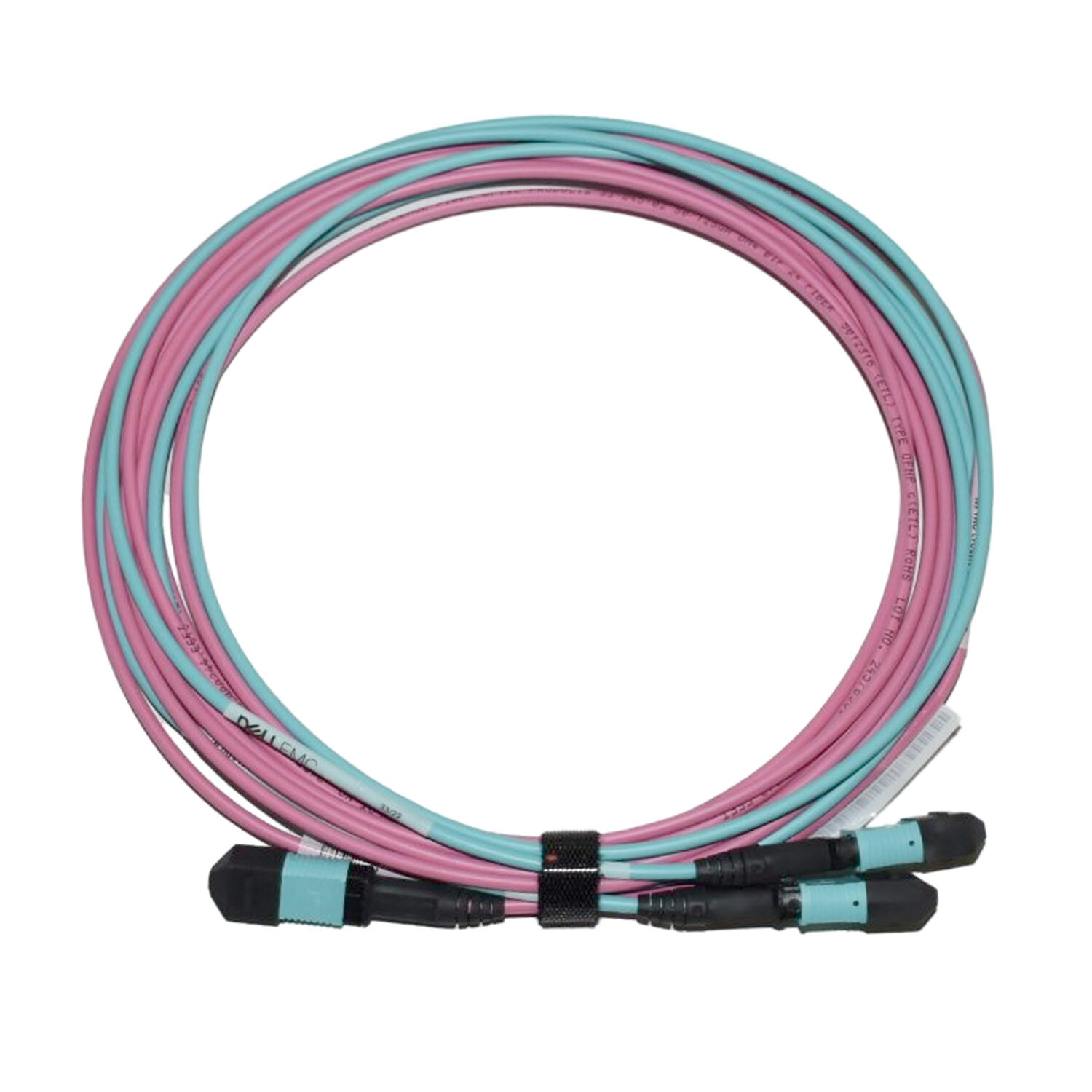 Dell 5M MPO12 OM4 Fiber Optic Cable – High-Speed Data Center 40/100Gbps GVYJG