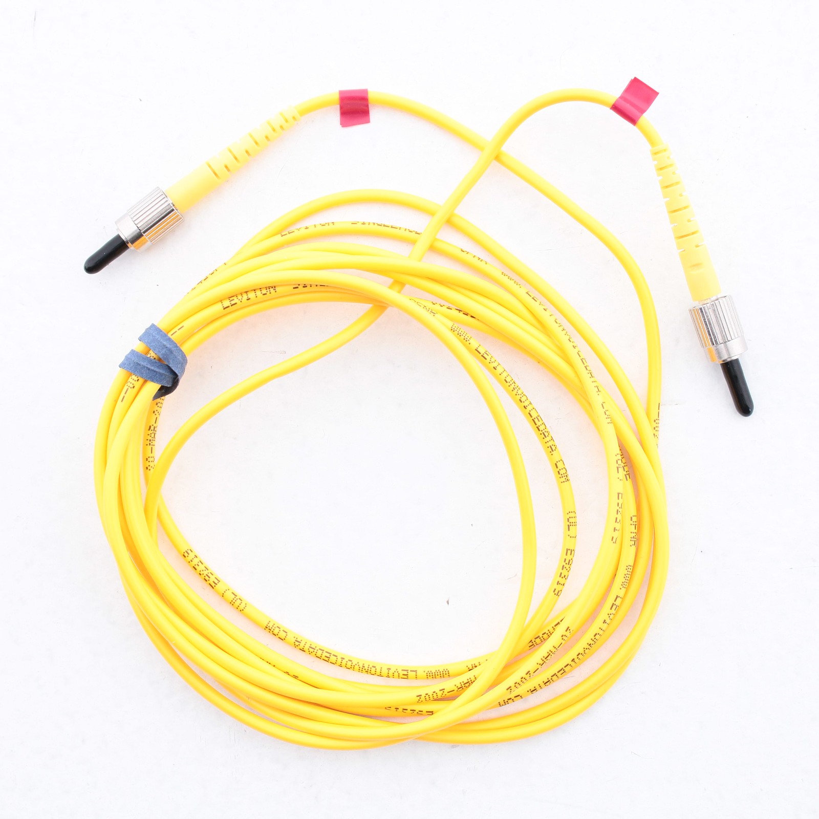 Leviton PCSFC-S03 3M Fiber Optic Singlemode Simplex Patch Cable Cord FC FC PC SM