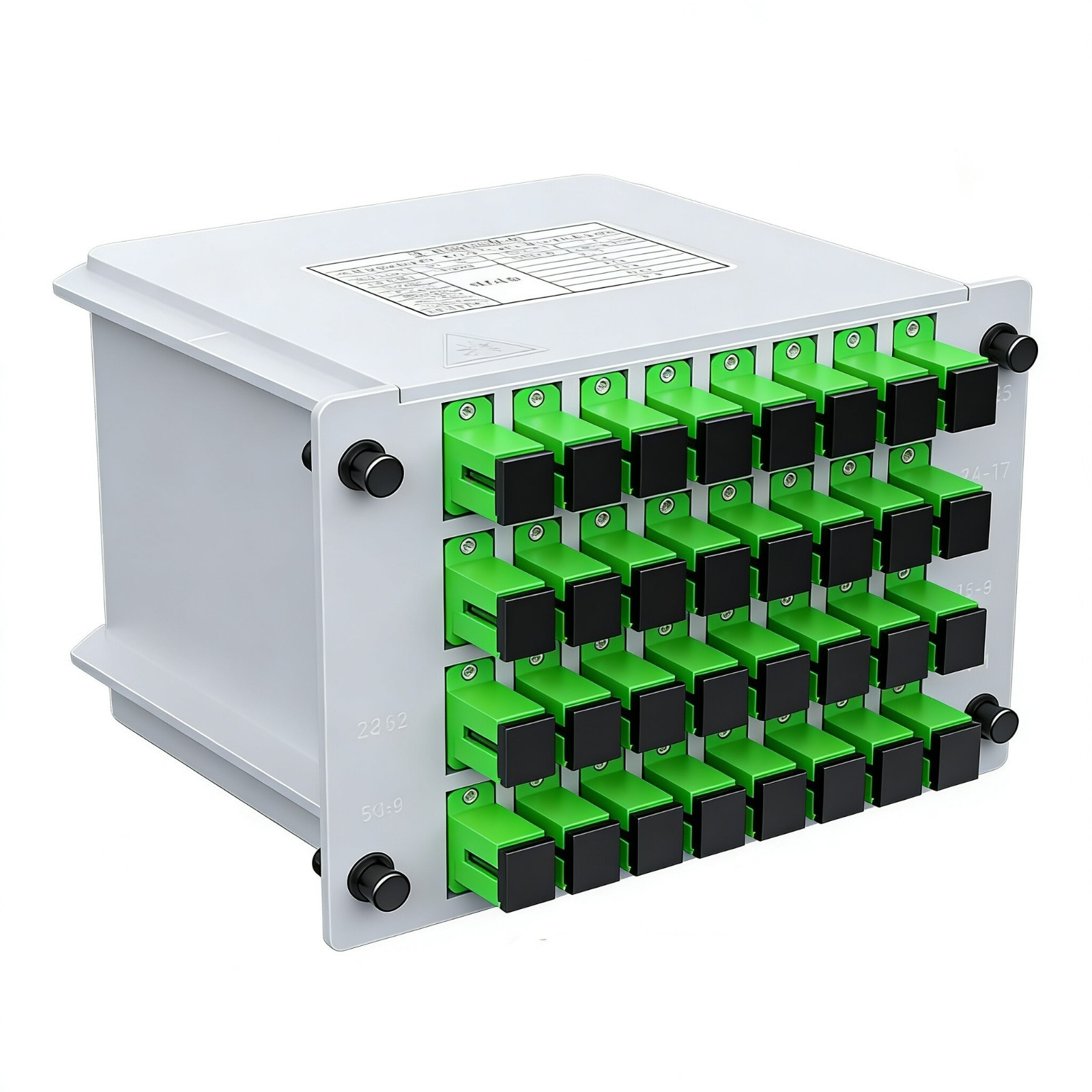 1×32 PLC Fiber Optic Cassette Splitter SC UPC/APC Optic Fiber Distribution Box
