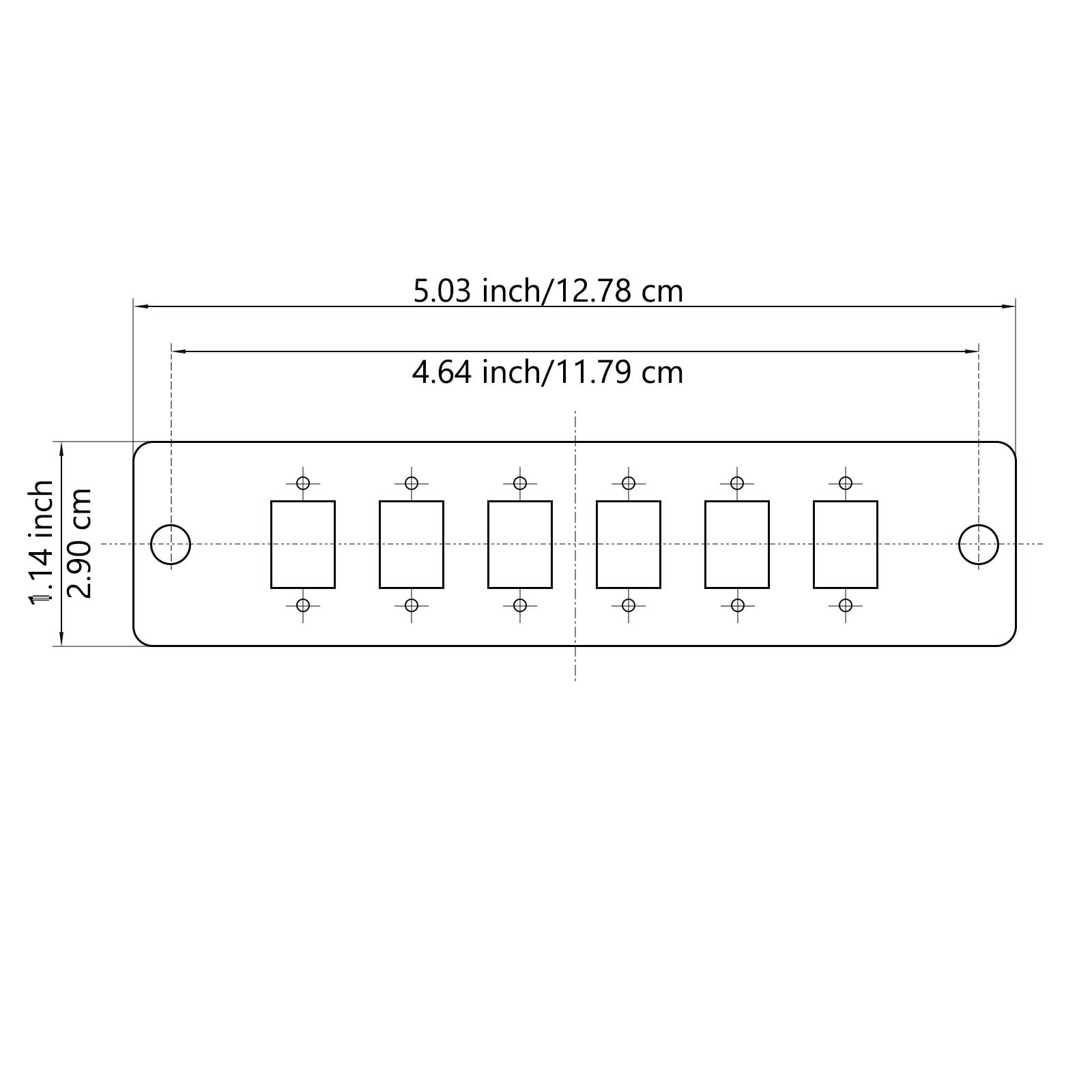 6 Duplex LC/UPC Fiber Patch Panel with Duplex Singlemode Blue Adapters