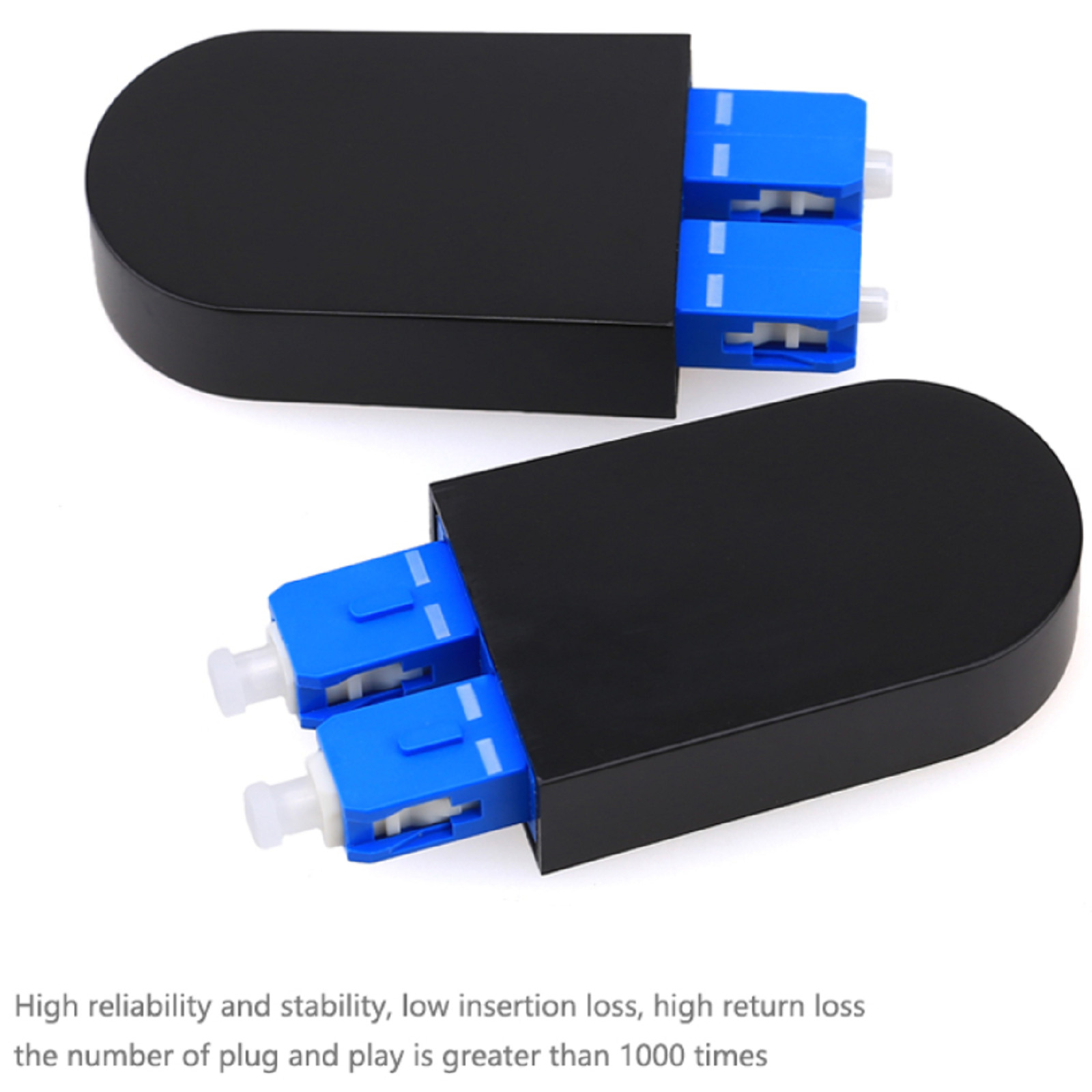 9/125 SC/UPC Single Mode SM Double SC Fiber Loopback Fiber Opitc Adapter B