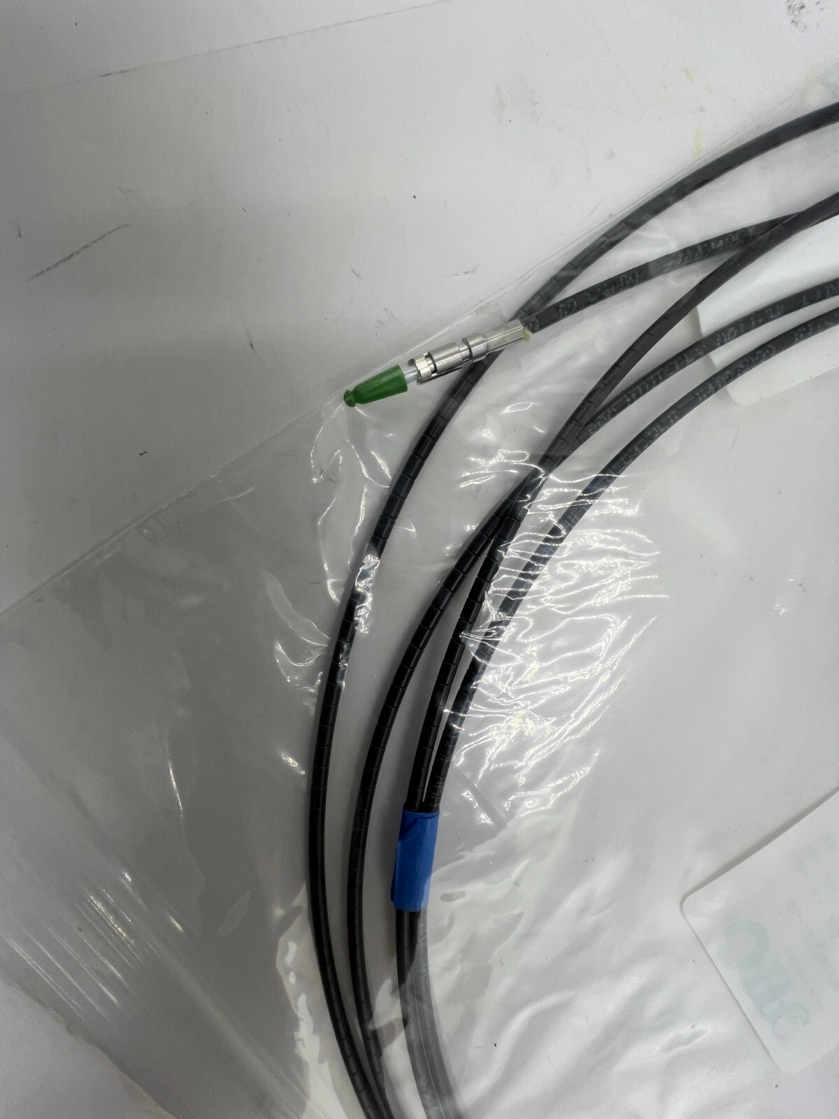 QTY 3 PPC 10FT Fiber QuikPush Cable Assembly 3mm SC APC Balistix 10-0241-10F