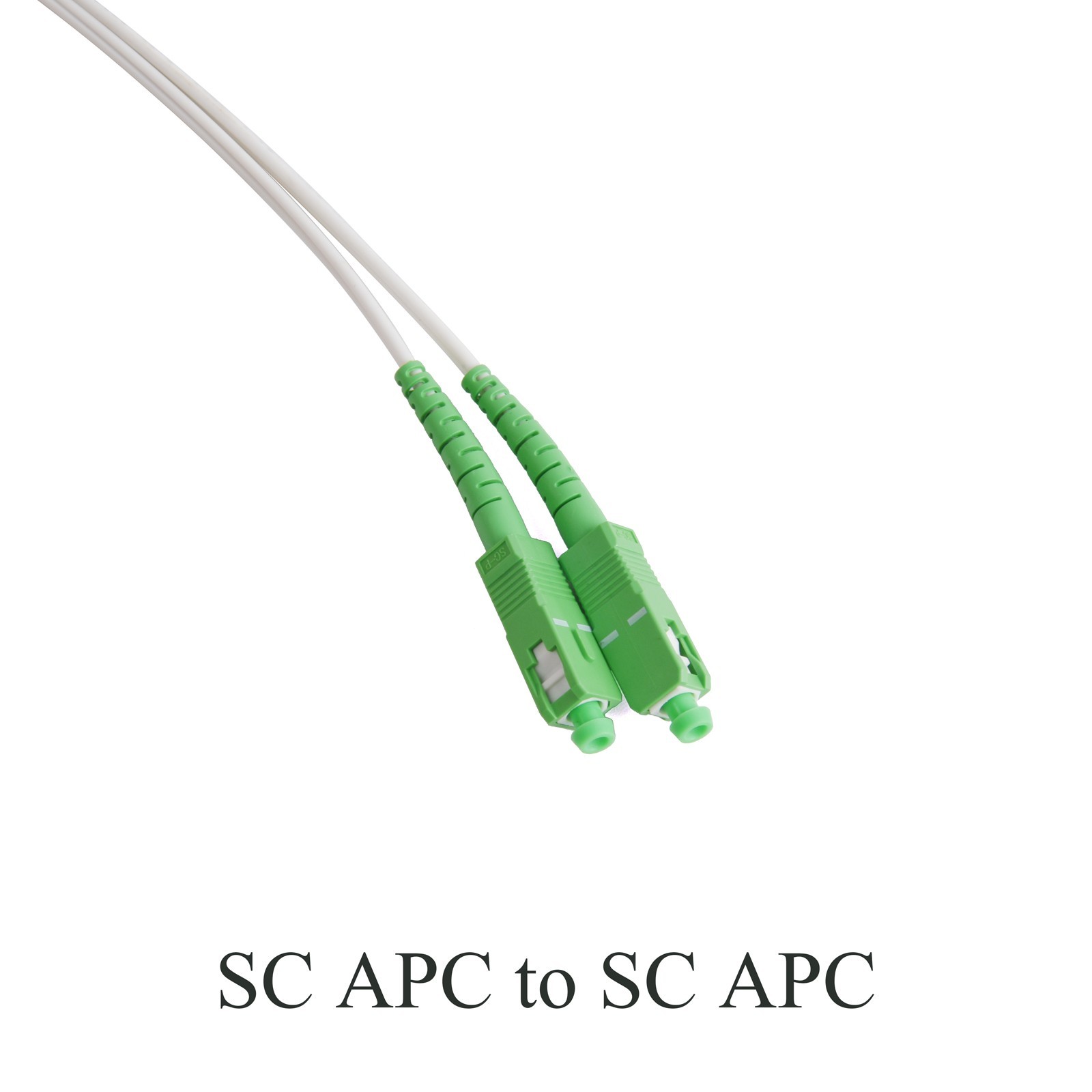 SC/APC to SC/APC Fiber Optic Wire Single Mode Optic Patch Cable 15M 20M 30M