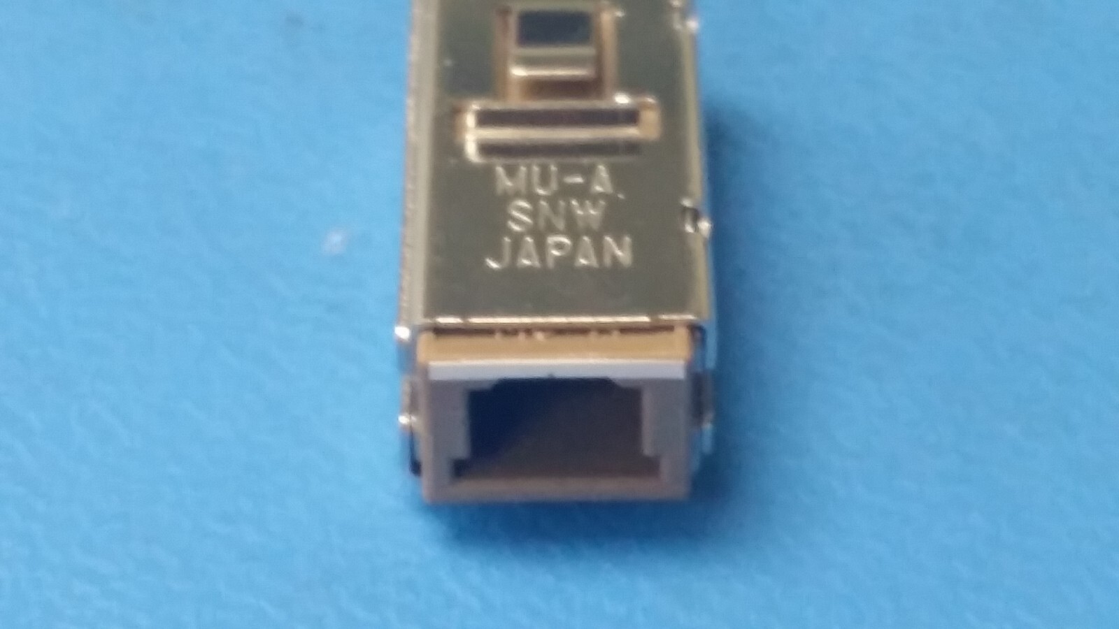 MU,SIMPLEX,ADAPTOR NTT-ME CORP MU SIMPLEX FIBER OPTICS ADAPTOR NO. 15030100